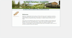 Desktop Screenshot of bethelchristian.org.uk